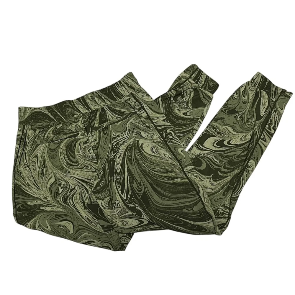 Athleta Sumi Green Marble Brooklyn Jogger Size 2